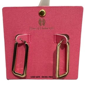 HOUSE OF HARLOW 1960 Gold Plated Earrings